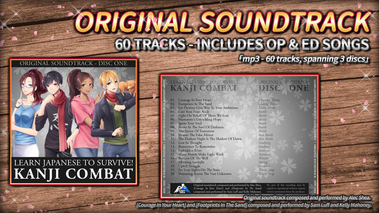(0.32$) Learn Japanese To Survive! Kanji Combat - Original Soundtrack DLC Steam CD Key