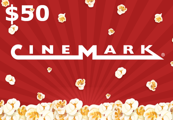 (56.24$) Cinemark Theatres $50 Gift Card US