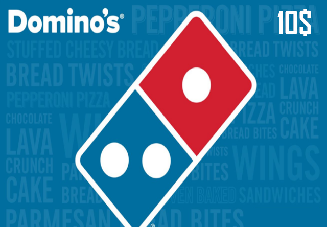 (10.5$) Domino's Pizza $10 Gift Card US