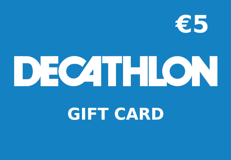 (6.32$) Decathlon €5 Gift Card DE
