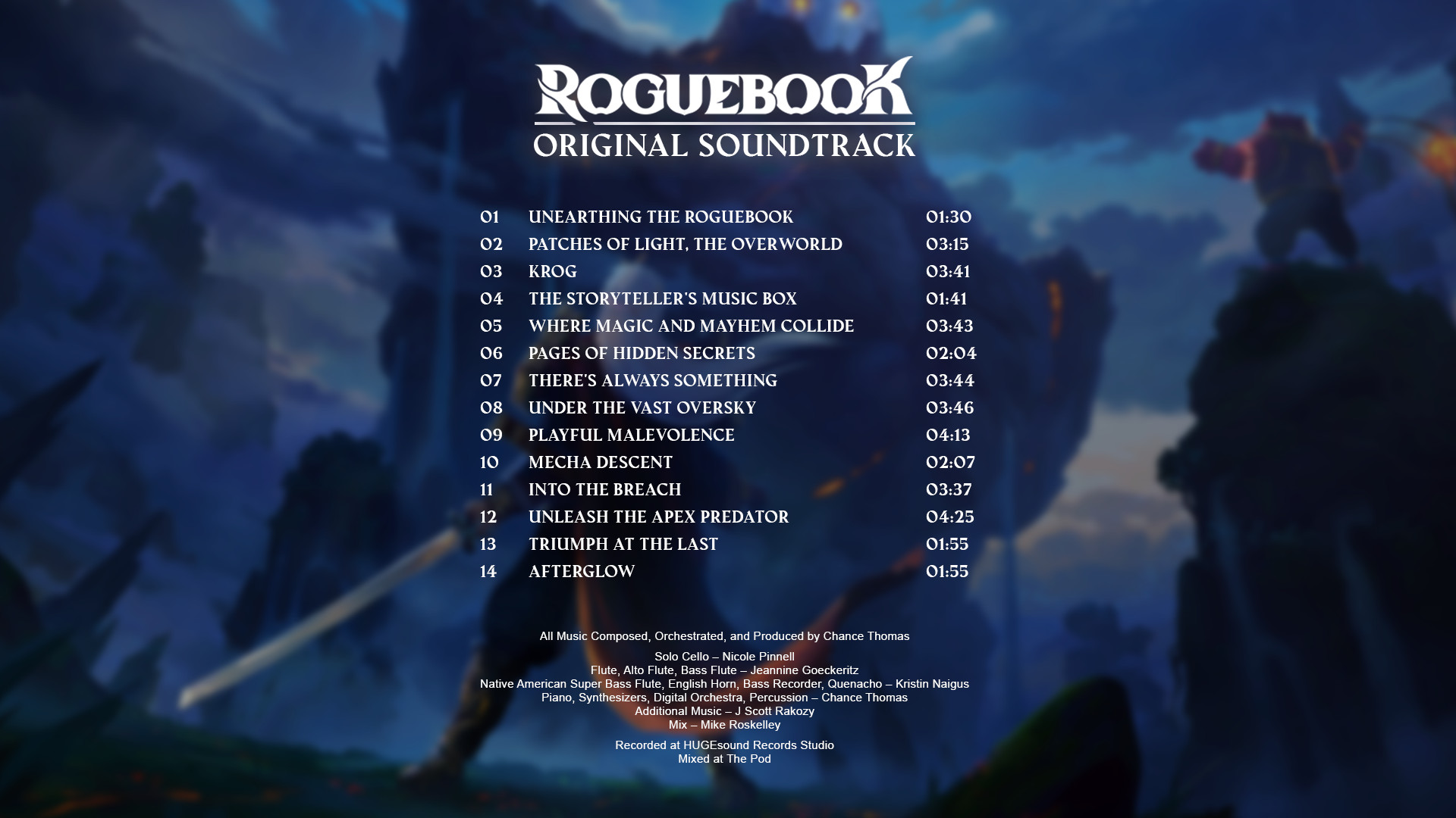 (2.01$) Roguebook - Original Soundtrack DLC Steam CD Key