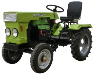 mini traktor DW DW-120 jellemzői, fénykép