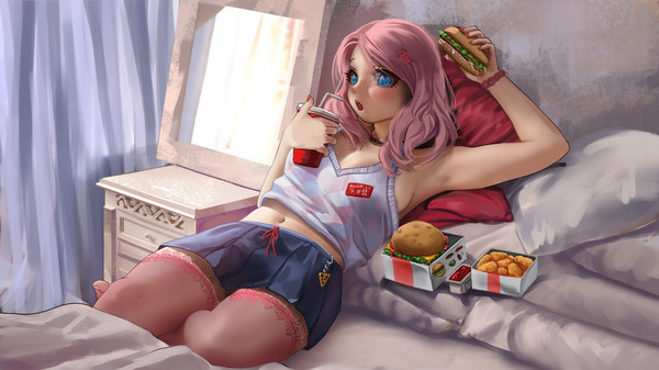 (0.15$) Food and Girls Steam CD Key