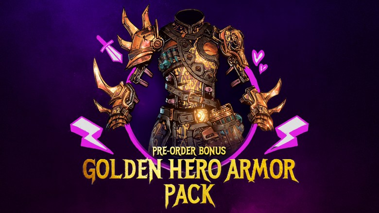 (1.34$) Tiny Tina's Wonderlands - Golden Hero Armor Pack EU Epic Games CD Key