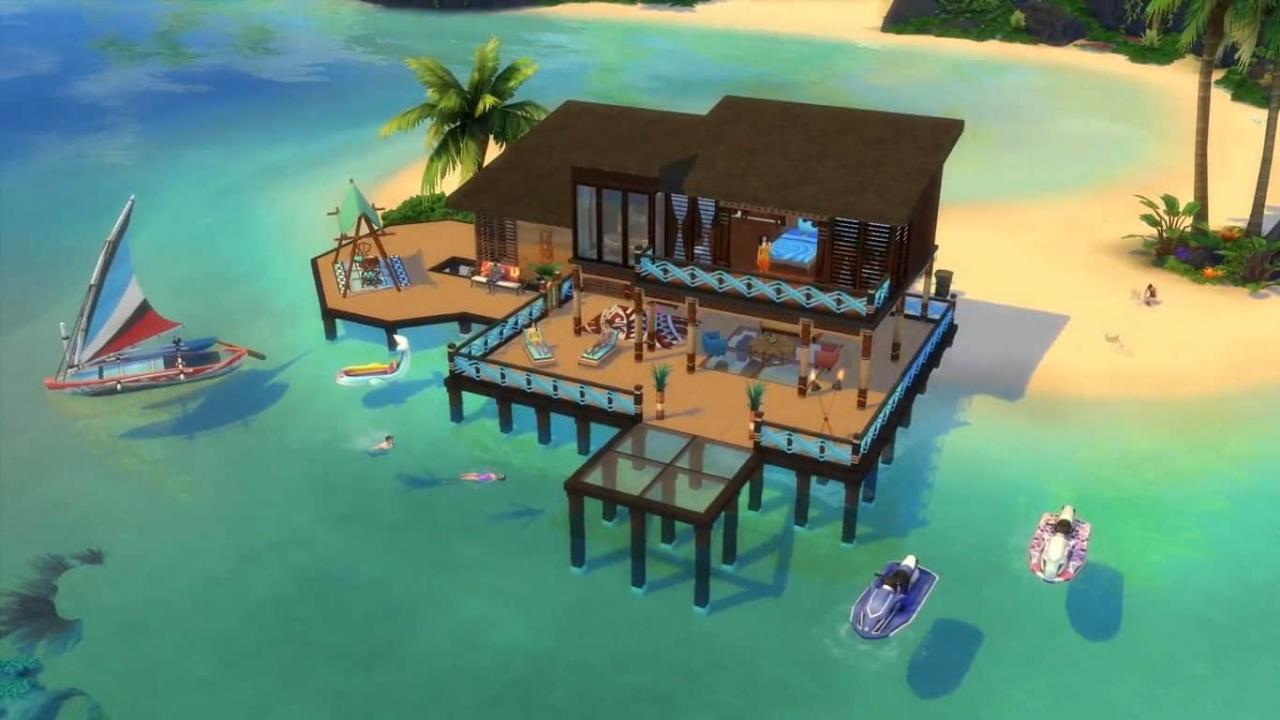 (19.76$) The Sims 4 - Island Living DLC EU Origin CD Key