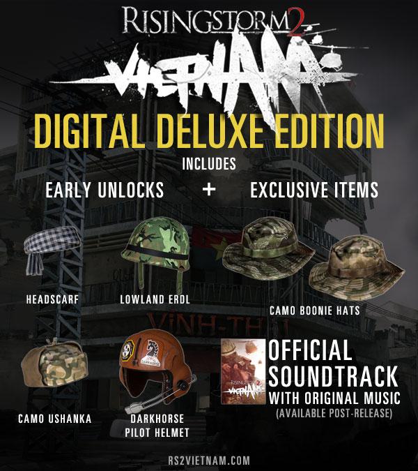 (4.8$) Rising Storm 2: Vietnam - Digital Deluxe Edition Upgrade DLC RU Steam CD Key