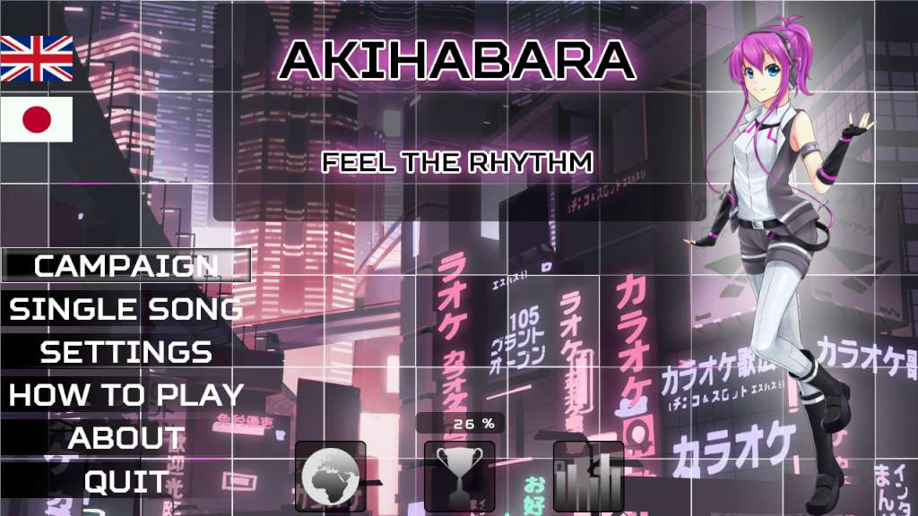 (1.25$) Akihabara - Feel the Rhythm Steam CD Key