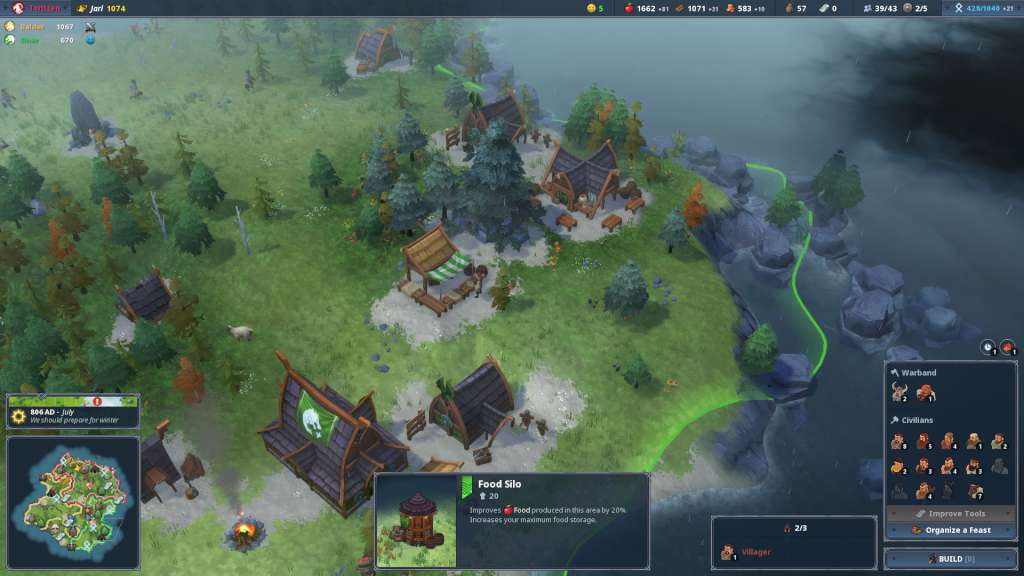 (67.79$) Northgard: The Ultimate Clan Wars Edition Steam CD Key
