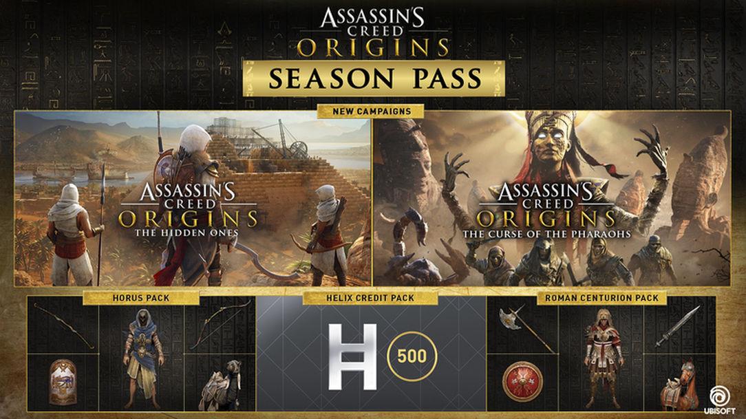 (13.55$) Assassin's Creed: Origins - Season Pass Ubisoft Connect CD Key