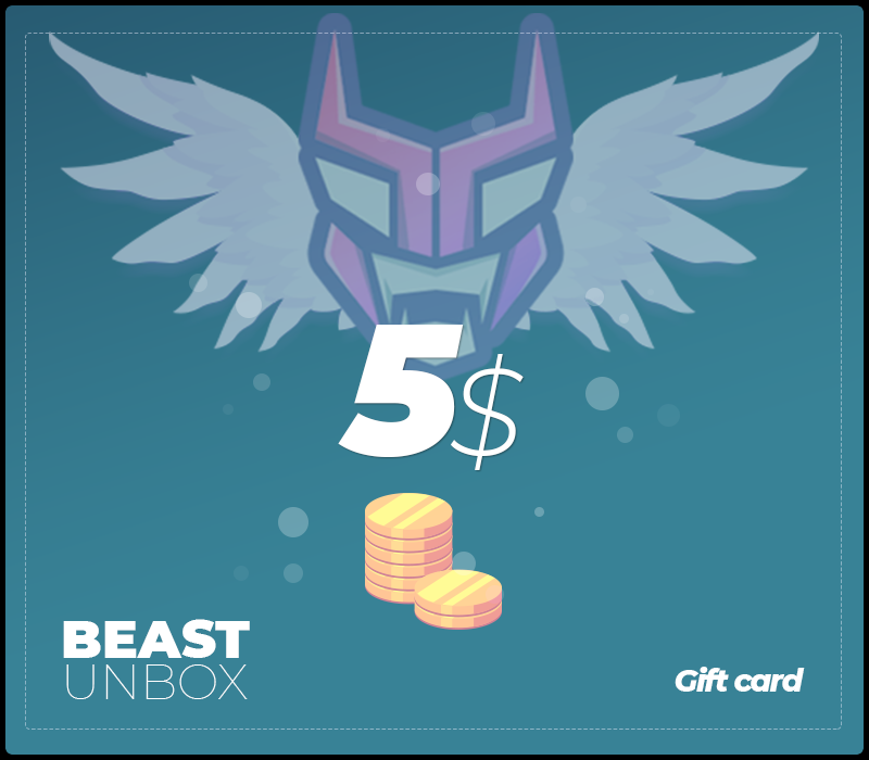 (5.53$) BeastUnbox.com $5 Gift Card