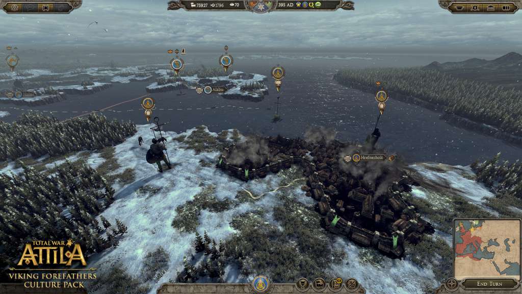 (4.5$) Total War: ATTILA - Viking Forefathers Culture Pack DLC Steam CD Key