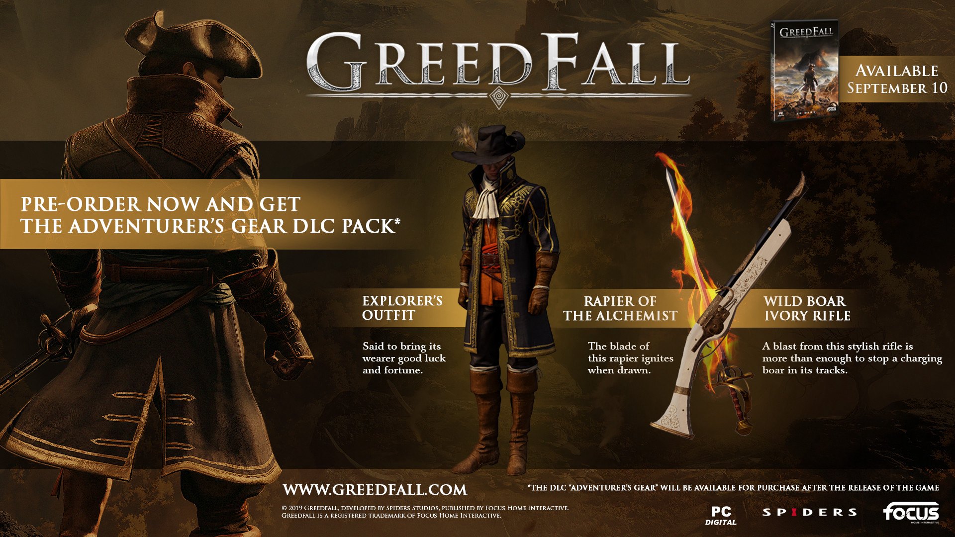 (19.55$) GreedFall Gold Edition EU XBOX One CD Key