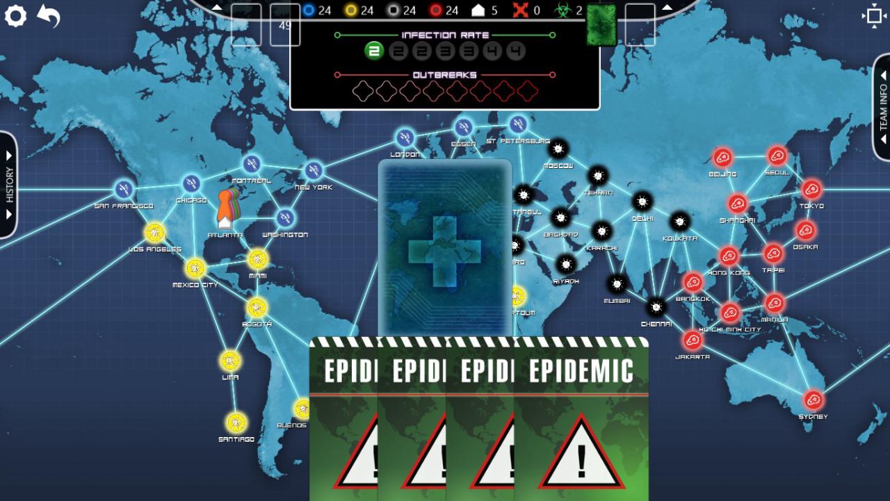 (1.92$) Pandemic: The Board Game Steam CD Key