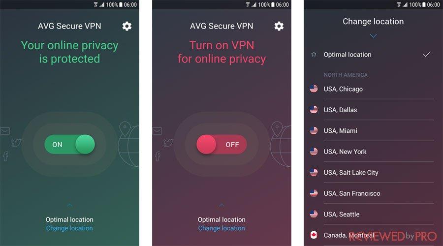 (14.67$) AVG Secure VPN for Android Key (1 Year / 10 Devices)