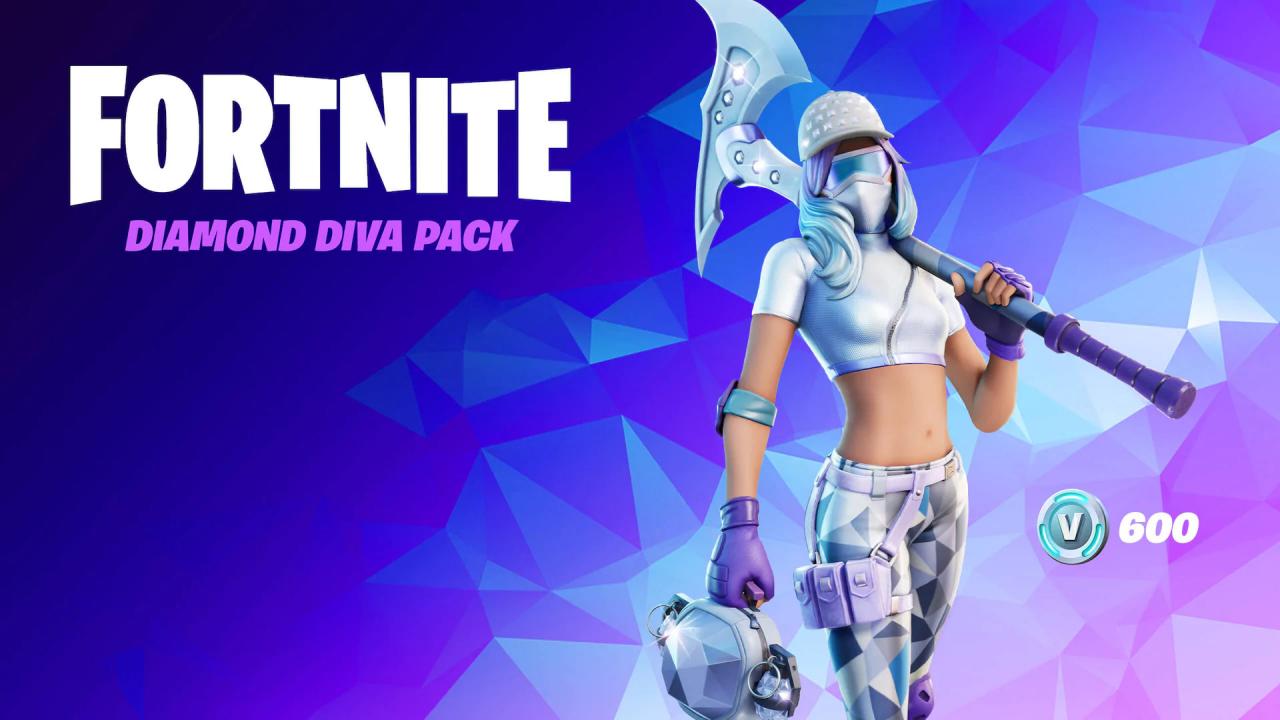 (260.13$) Fortnite - The Diamond Diva Pack DLC EU XBOX One / Xbox Series X|S CD Key