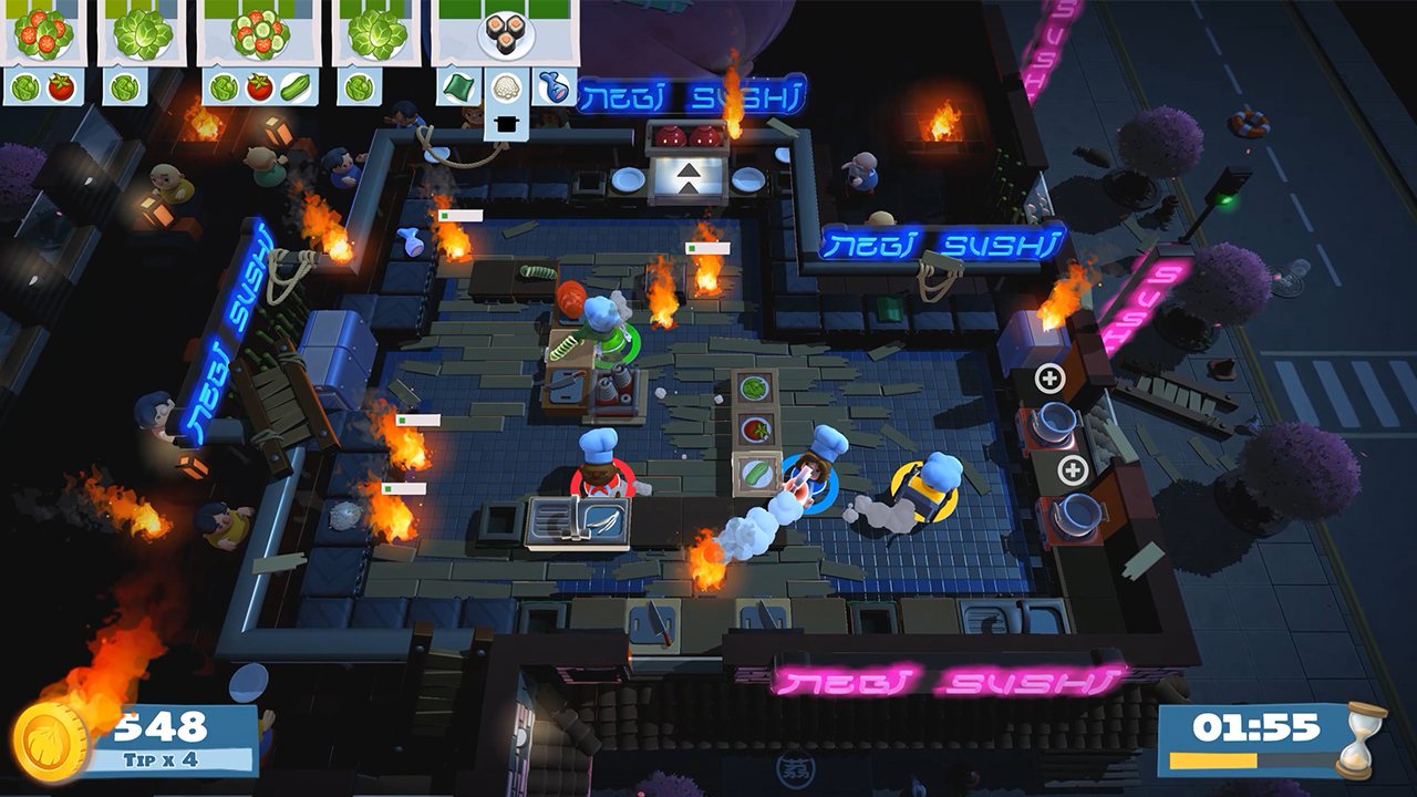 (16.94$) Overcooked! 2 PlayStation 4 Account pixelpuffin.net Activation Link