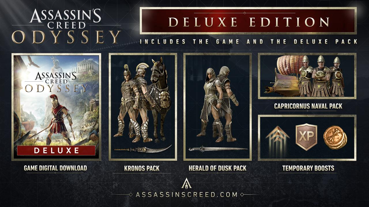 (4.96$) Assassin's Creed Odyssey Deluxe Edition AR XBOX One / Xbox Series X|S CD Key