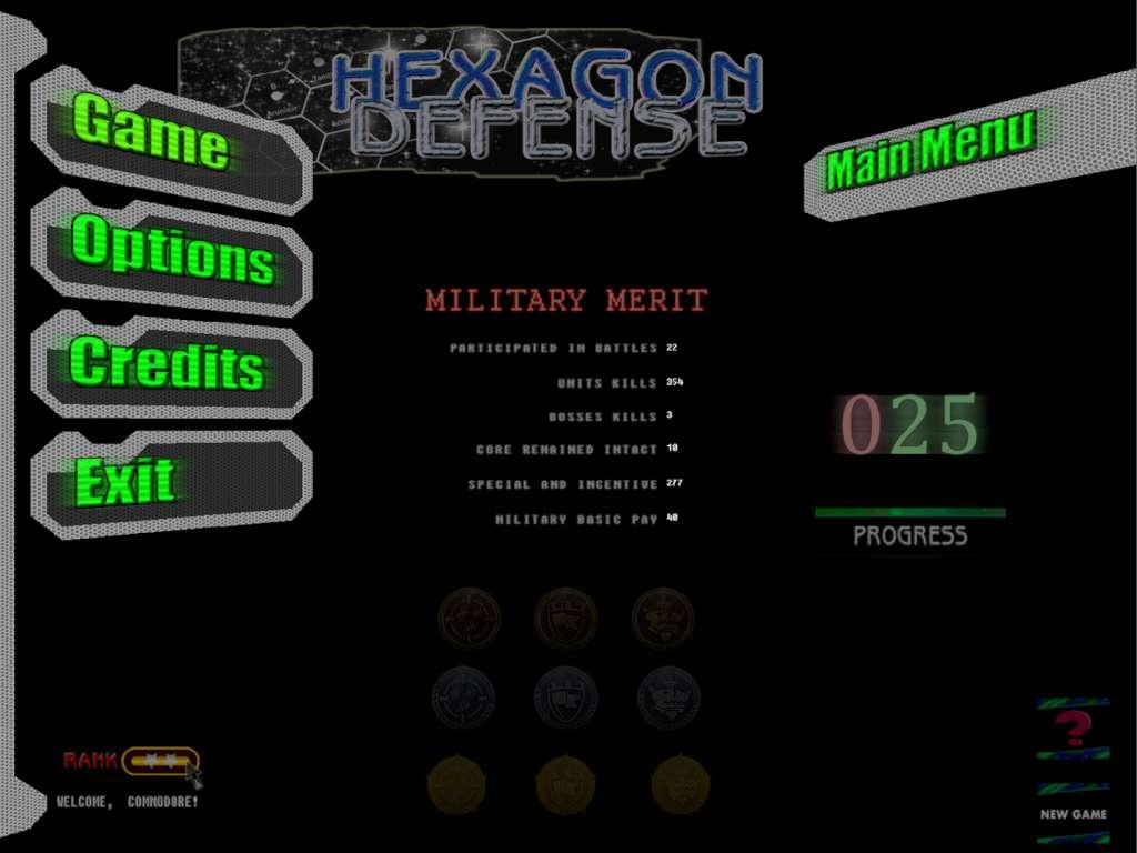 (5.64$) Hexagon Defense Steam CD Key