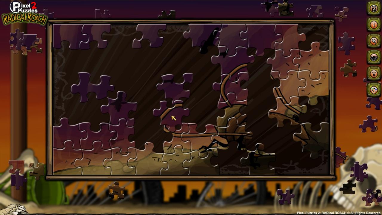 (0.5$) Pixel Puzzles 2: RADical ROACH Steam CD Key
