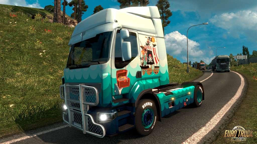 (1.41$) Euro Truck Simulator 2 - Pirate Paint Jobs Pack Steam CD Key