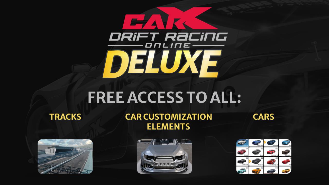 (25.21$) CarX Drift Racing Online - Deluxe DLC Steam Altergift
