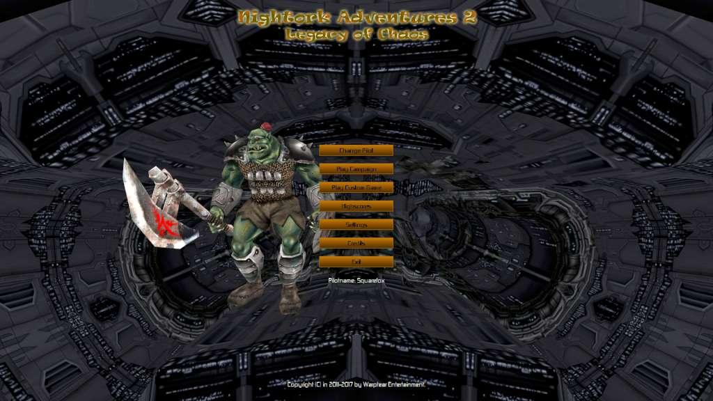 (0.55$) Nightork Adventures 2: Legacy of Chaos Steam CD Key