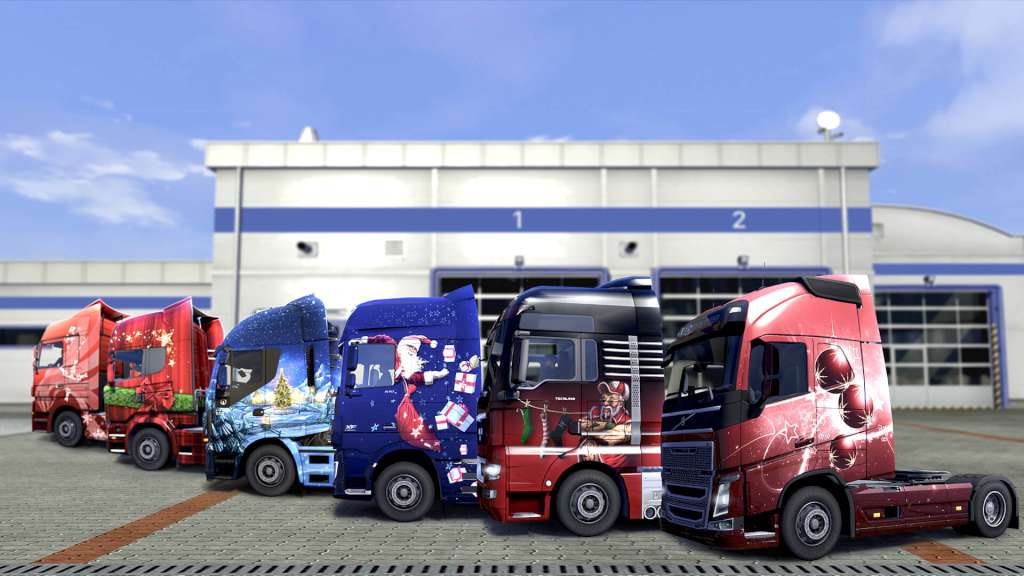 (1.12$) Euro Truck Simulator 2 - Christmas Paint Jobs Pack Steam CD Key