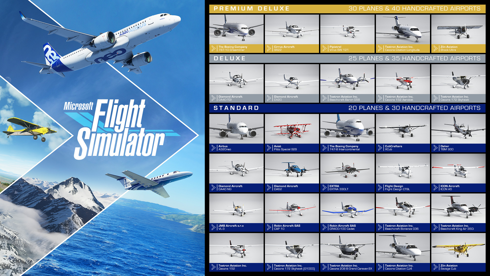 (102.81$) Microsoft Flight Simulator Premium Deluxe Game of the Year Edition EU Xbox Series X|S / Windows 10 CD Key