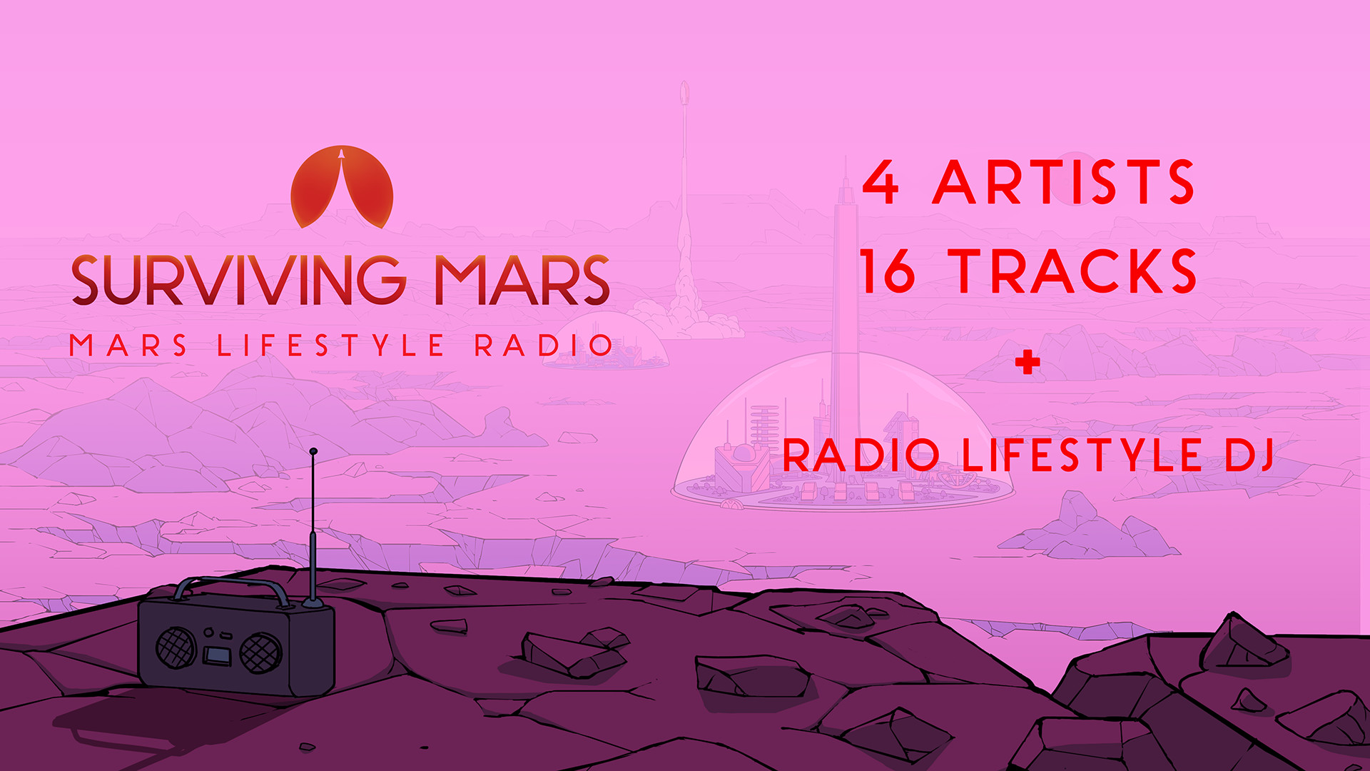 (5.12$) Surviving Mars - Mars Lifestyle Radio DLC Steam CD Key