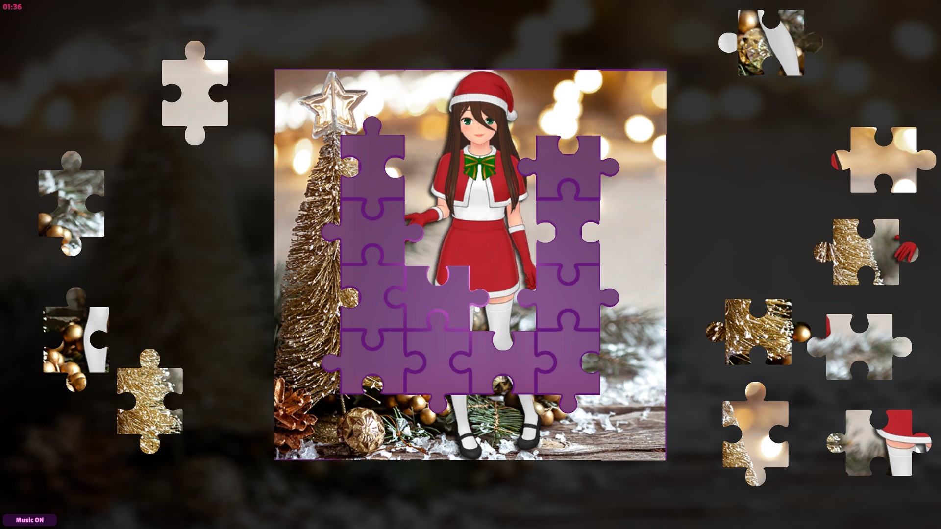 (0.18$) Anime Jigsaw Girls - Christmas Steam CD Key