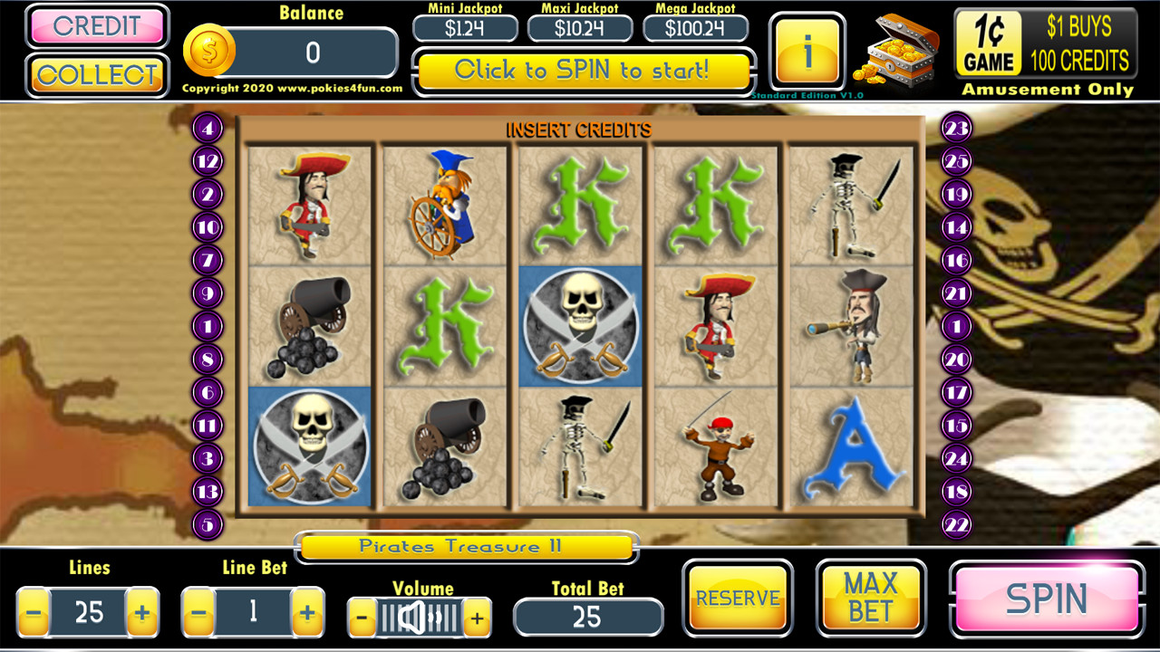 (0.41$) Pirates Treasure II Steam Edition Steam CD Key