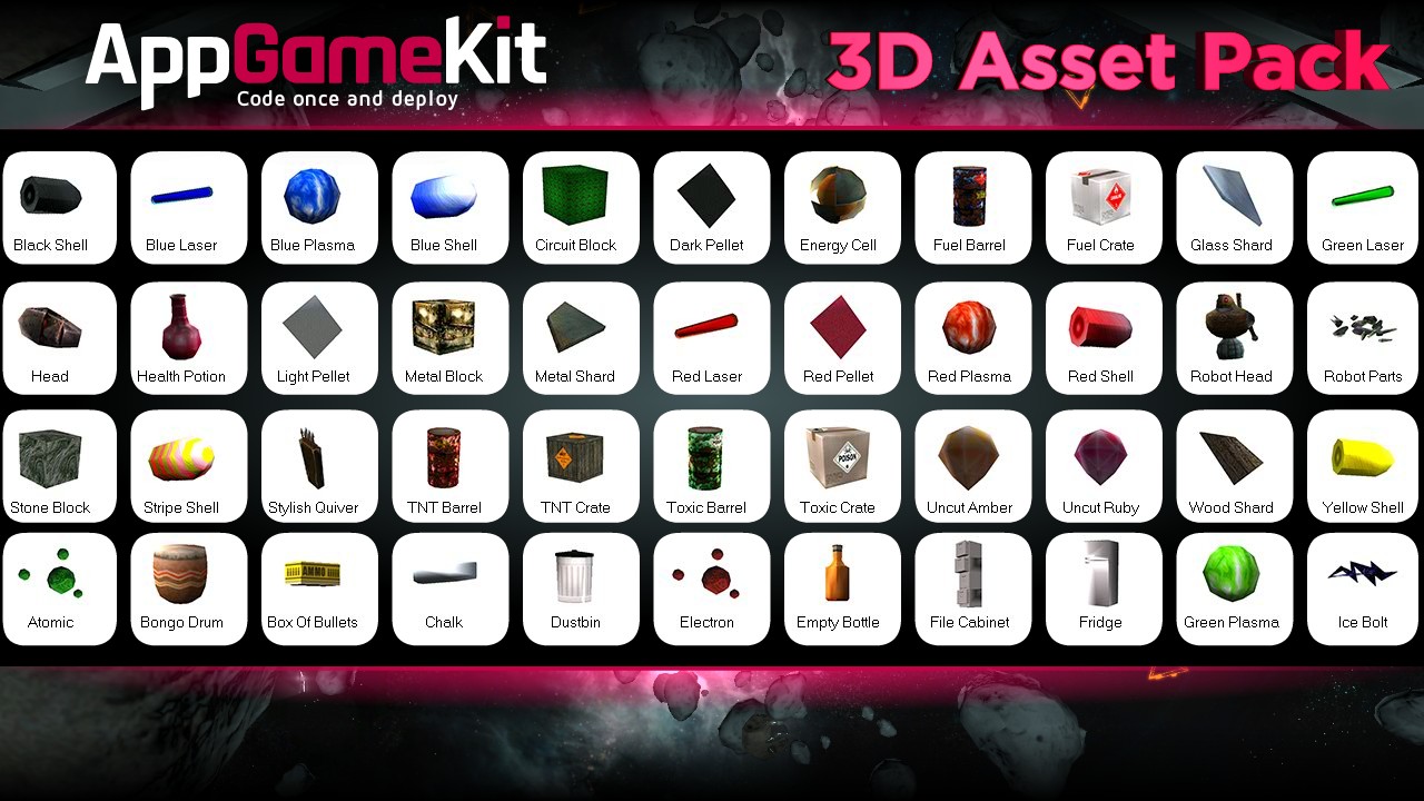 (1.64$) AppGameKit - 3D Asset Pack DLC Steam CD Key