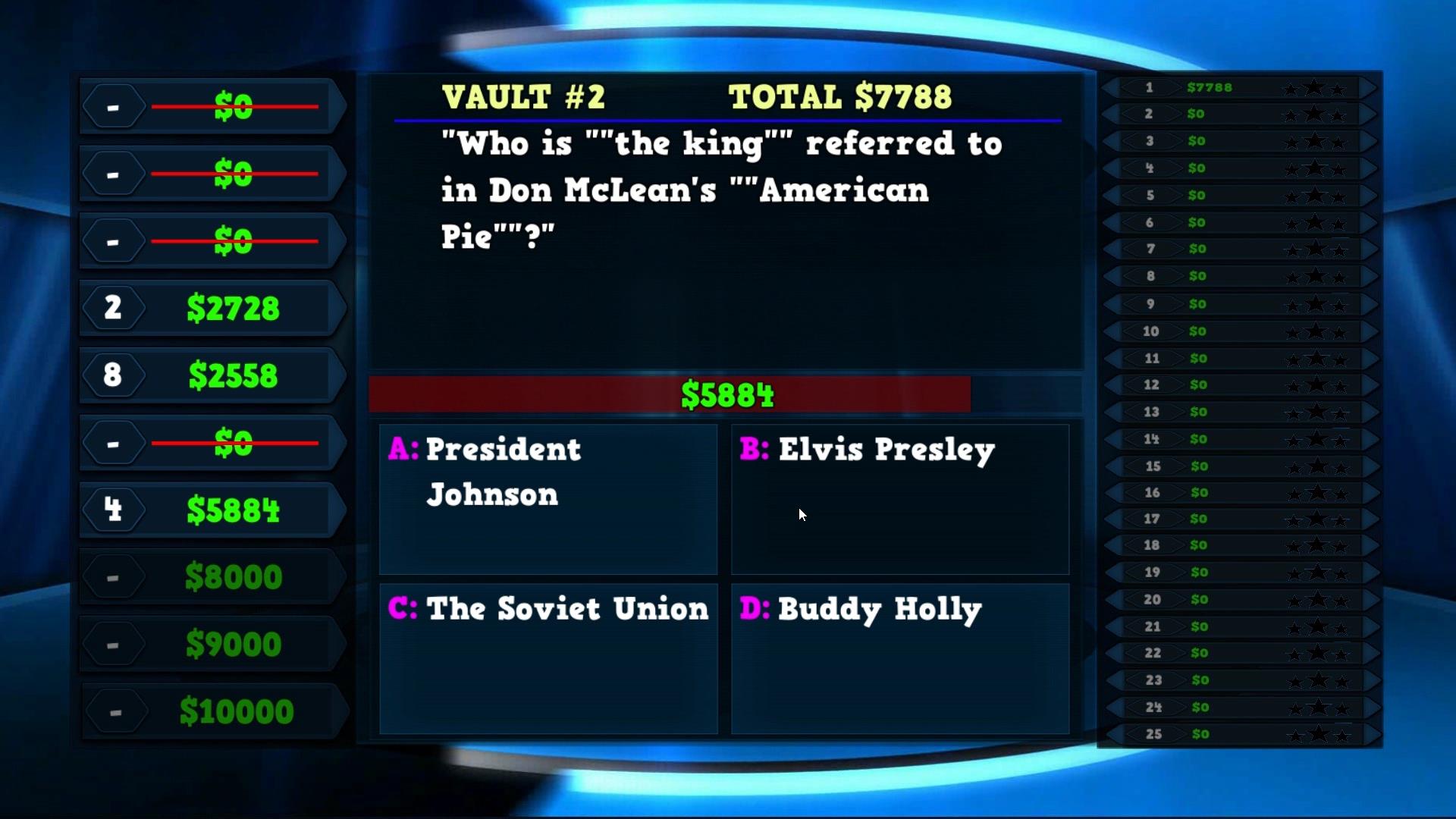 (0.47$) Trivia Vault: Classic Rock Trivia Steam CD Key