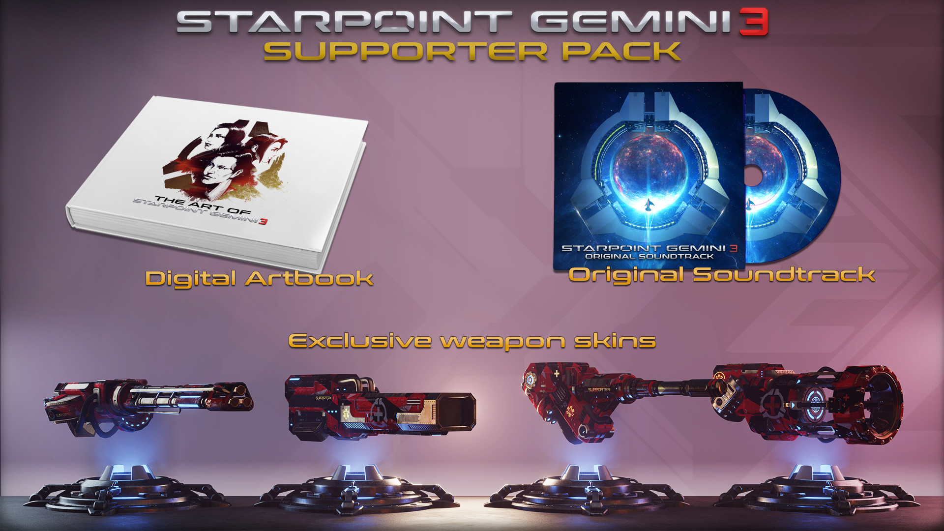 (0.89$) Starpoint Gemini 3 - Supporter Pack DLC Steam CD Key