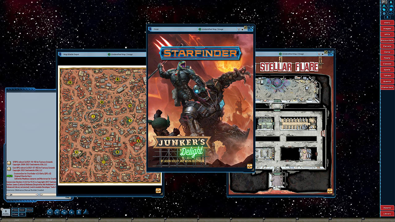 (2.41$) Fantasy Grounds - Starfinder RPG - Junker's Delight Steam CD Key