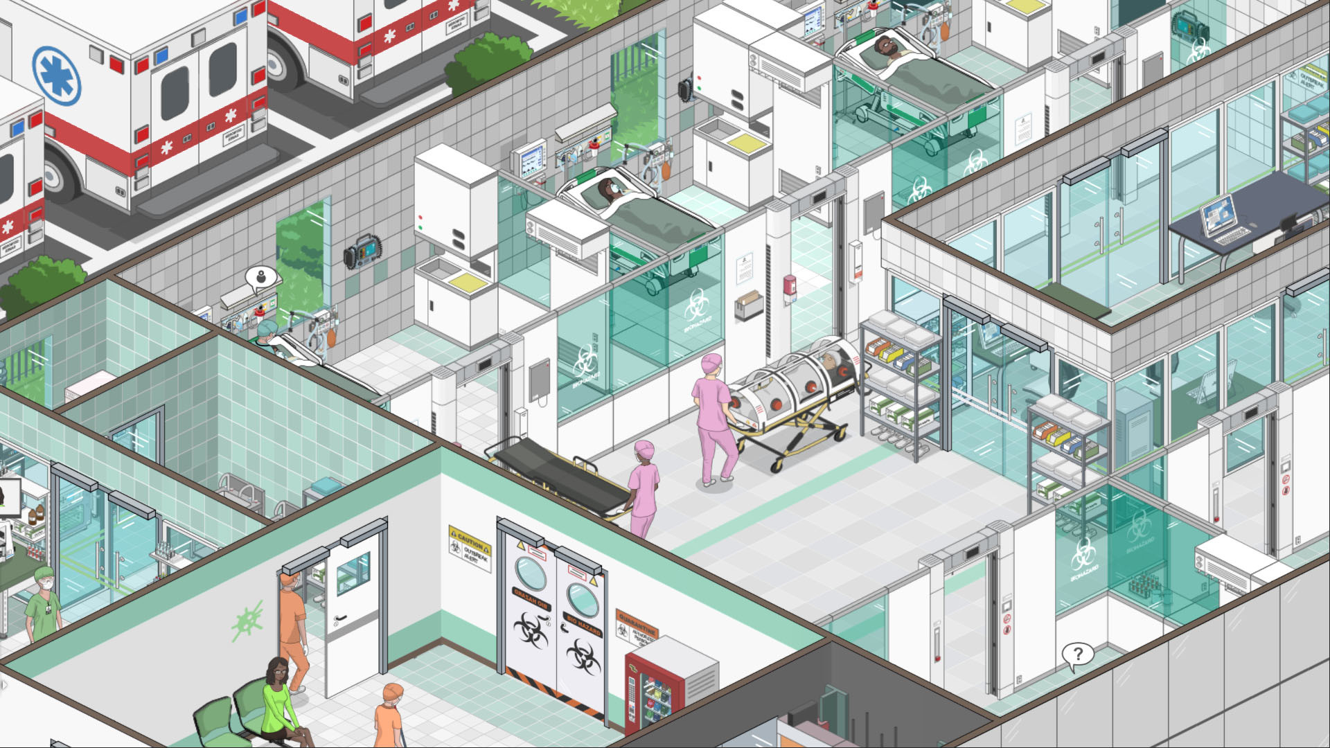 (5.38$) Project Hospital - Department of Infectious Diseases DLC EU Steam Altergift