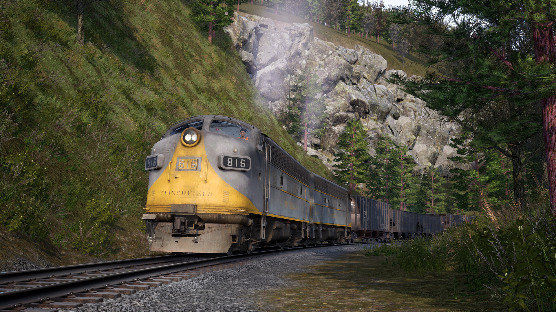 (1.25$) Train Sim World - Clinchfield Railroad - Elkhorn - Dante Route Add-On DLC Steam CD Key