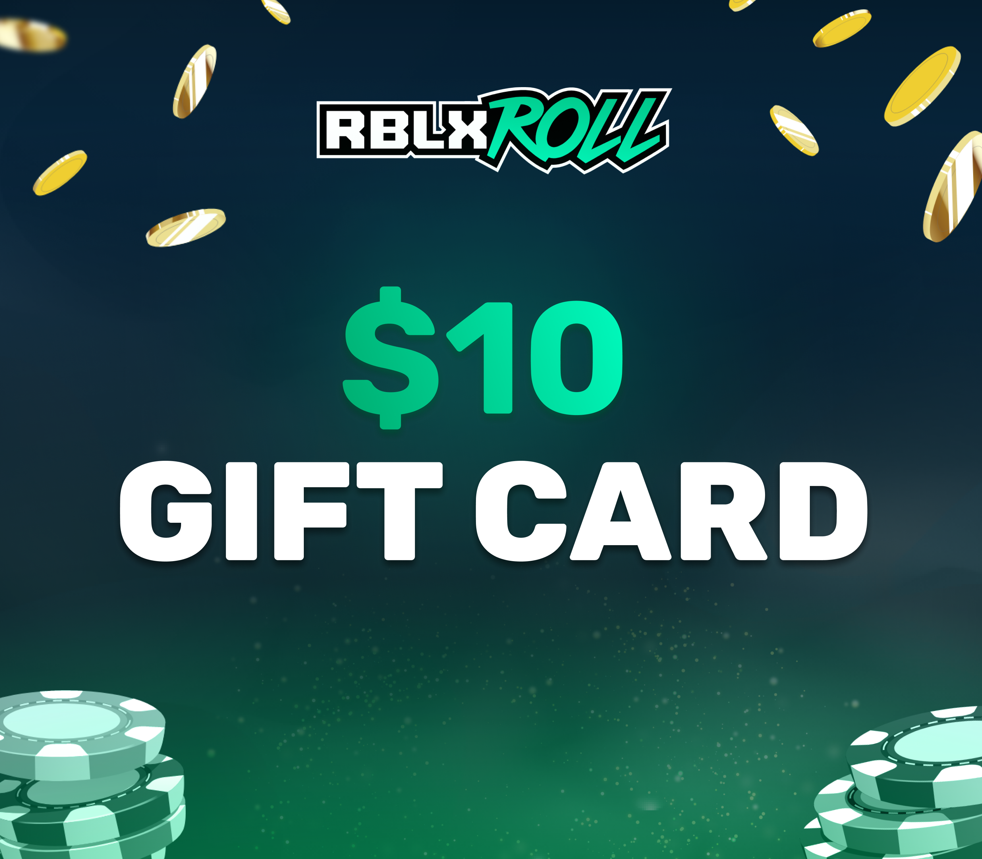 (11.99$) RBLXRoll $10 Balance Gift Card