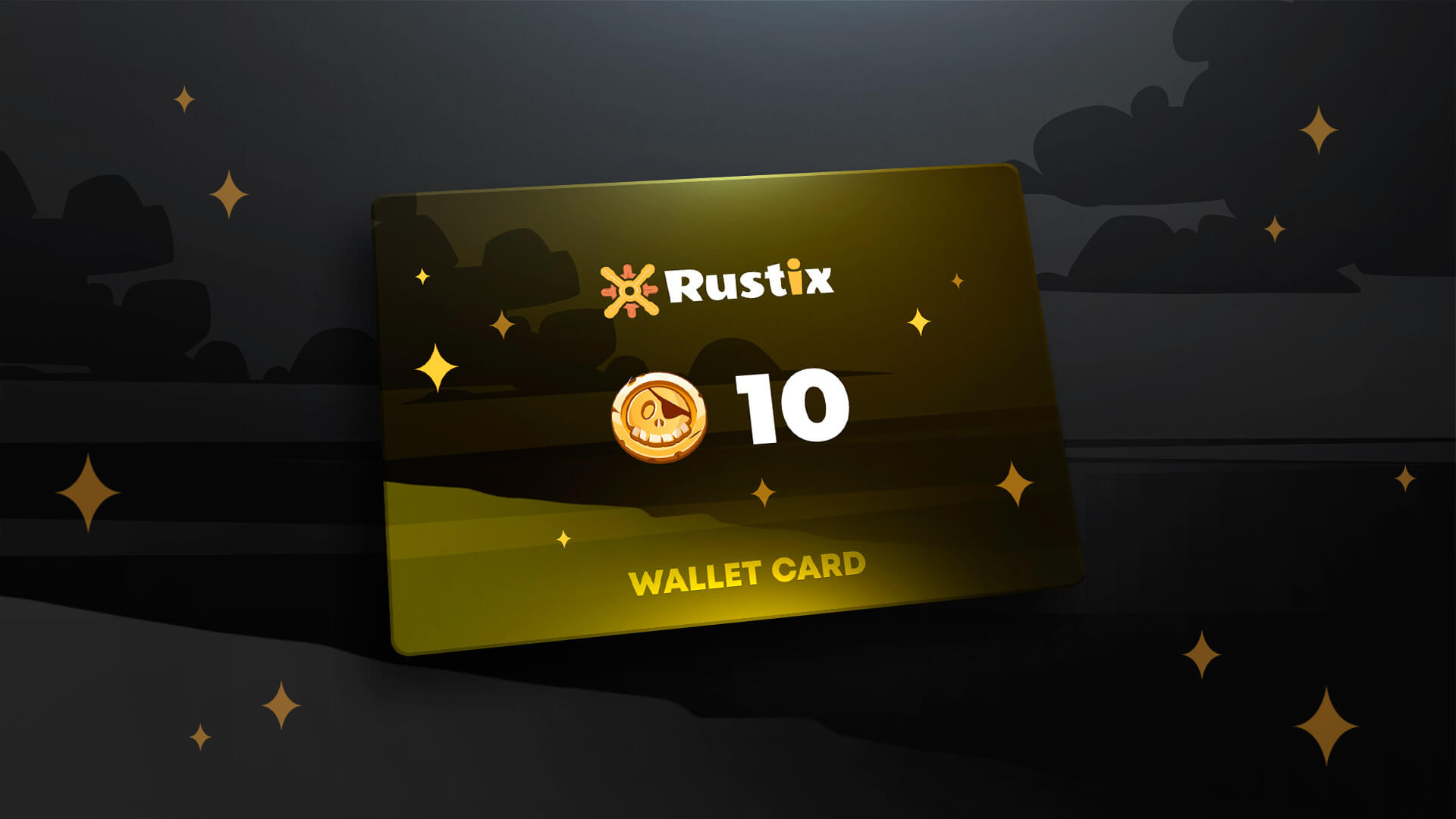 (11.3$) Rustix.io 10 USD Wallet Card Code