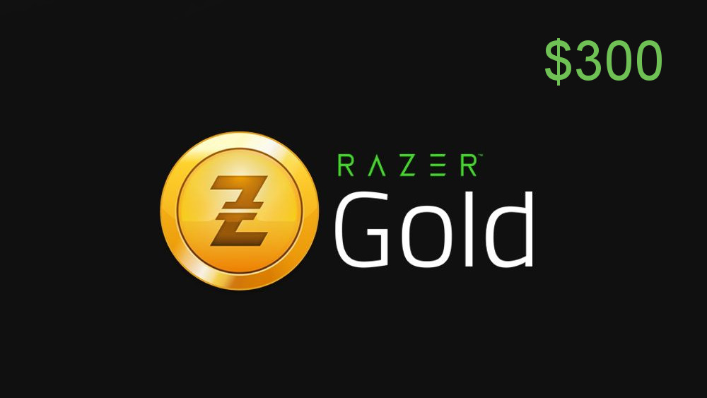 (316.16$) Razer Gold $300 Global