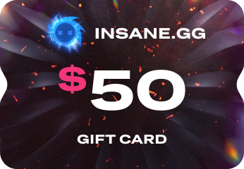 (58$) Insane.gg Gift Card $50 Code