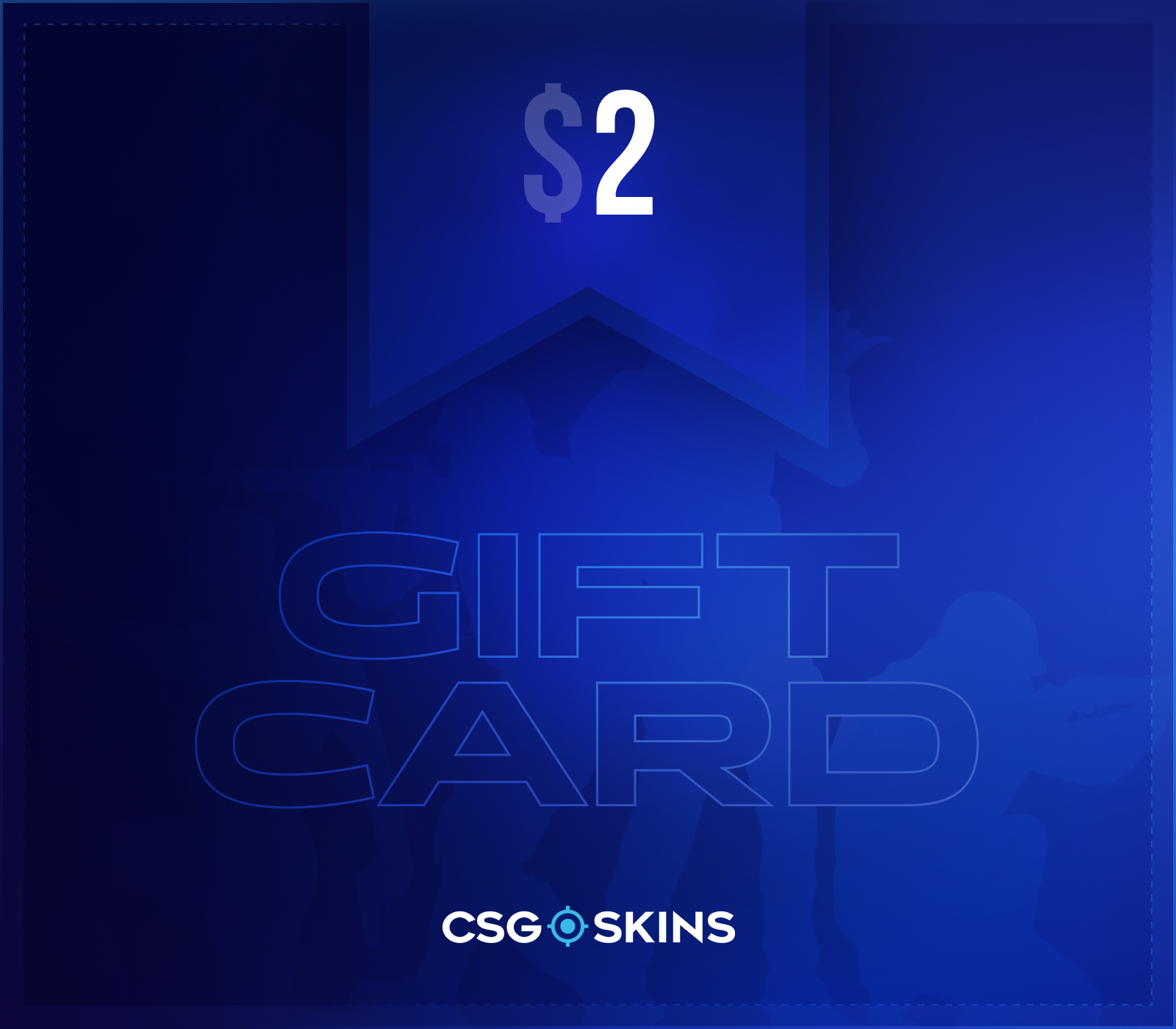(2.2$) CSGO-Skins $2 Gift Card
