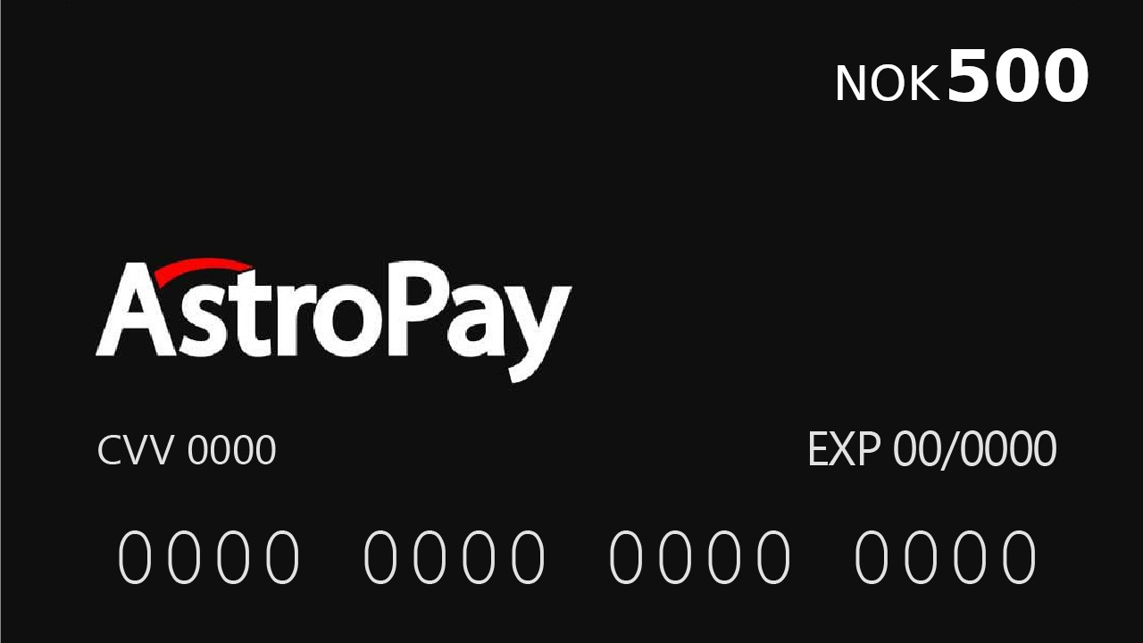 (41.79$) Astropay Card 500 kr NO