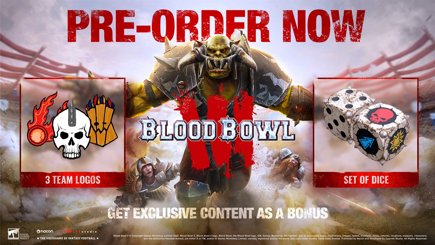 (1.34$) Blood Bowl 3 - Preorder Bonus EU Steam CD Key