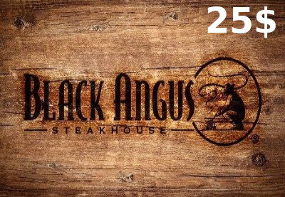 (18.64$) Black Angus Steakhouse $25 Gift Card US