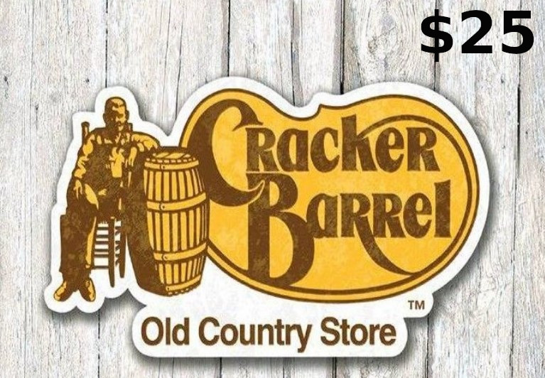 (16.95$) Cracker Barrel Old Country Store $25 Gift Card US