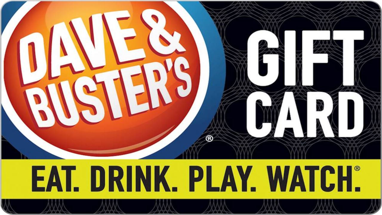 (1.69$) Dave & Buster's $2 Gift Card US