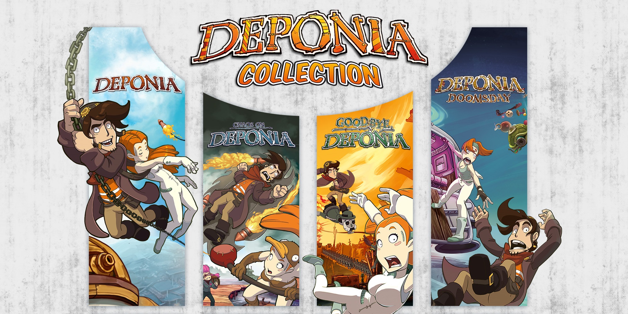 (7.9$) Deponia Full Scrap Collection Steam CD Key