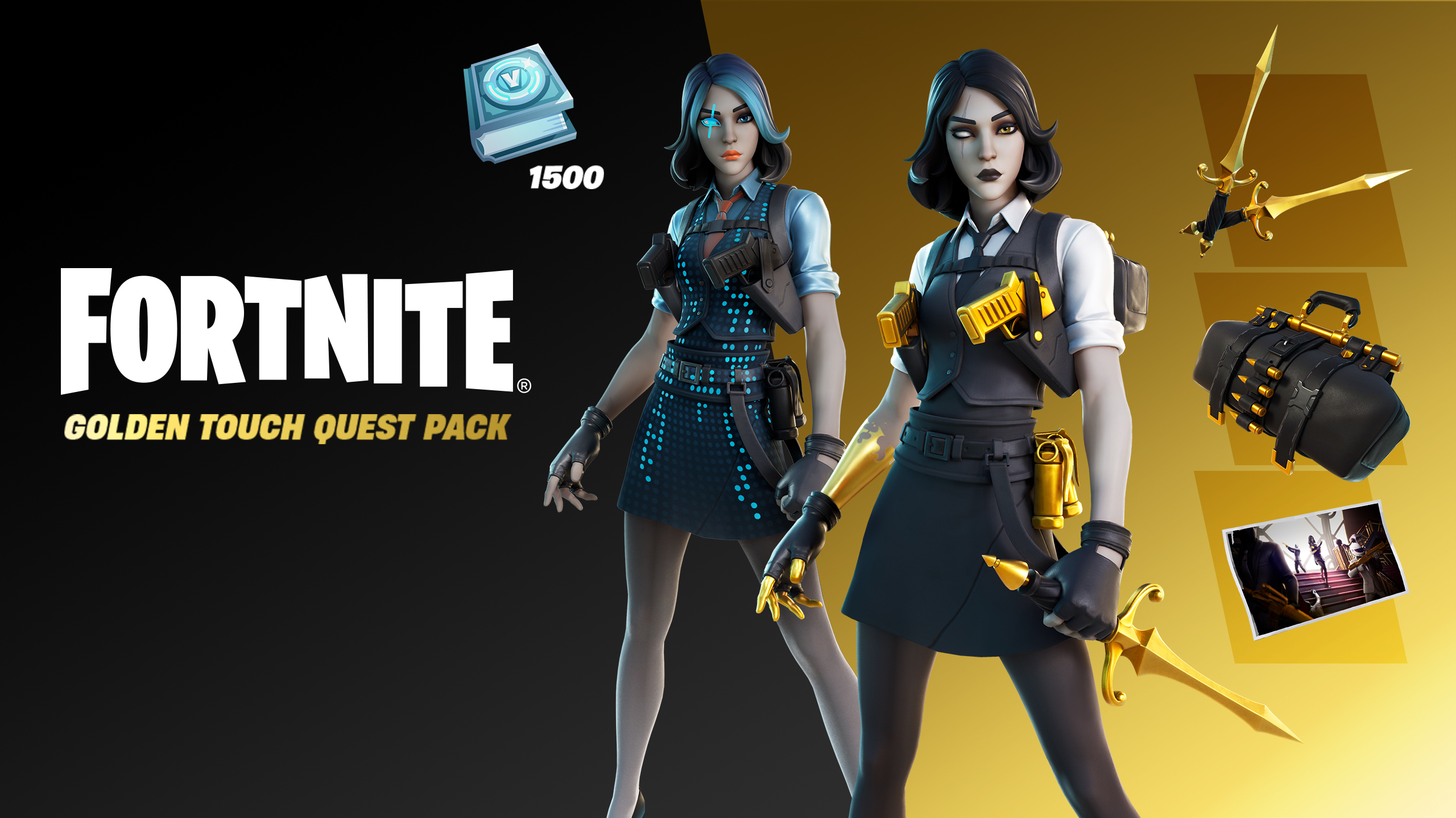 (61.01$) Fortnite - Golden Touch Quest Pack DLC AR XBOX One / XBOX Series X|S CD Key