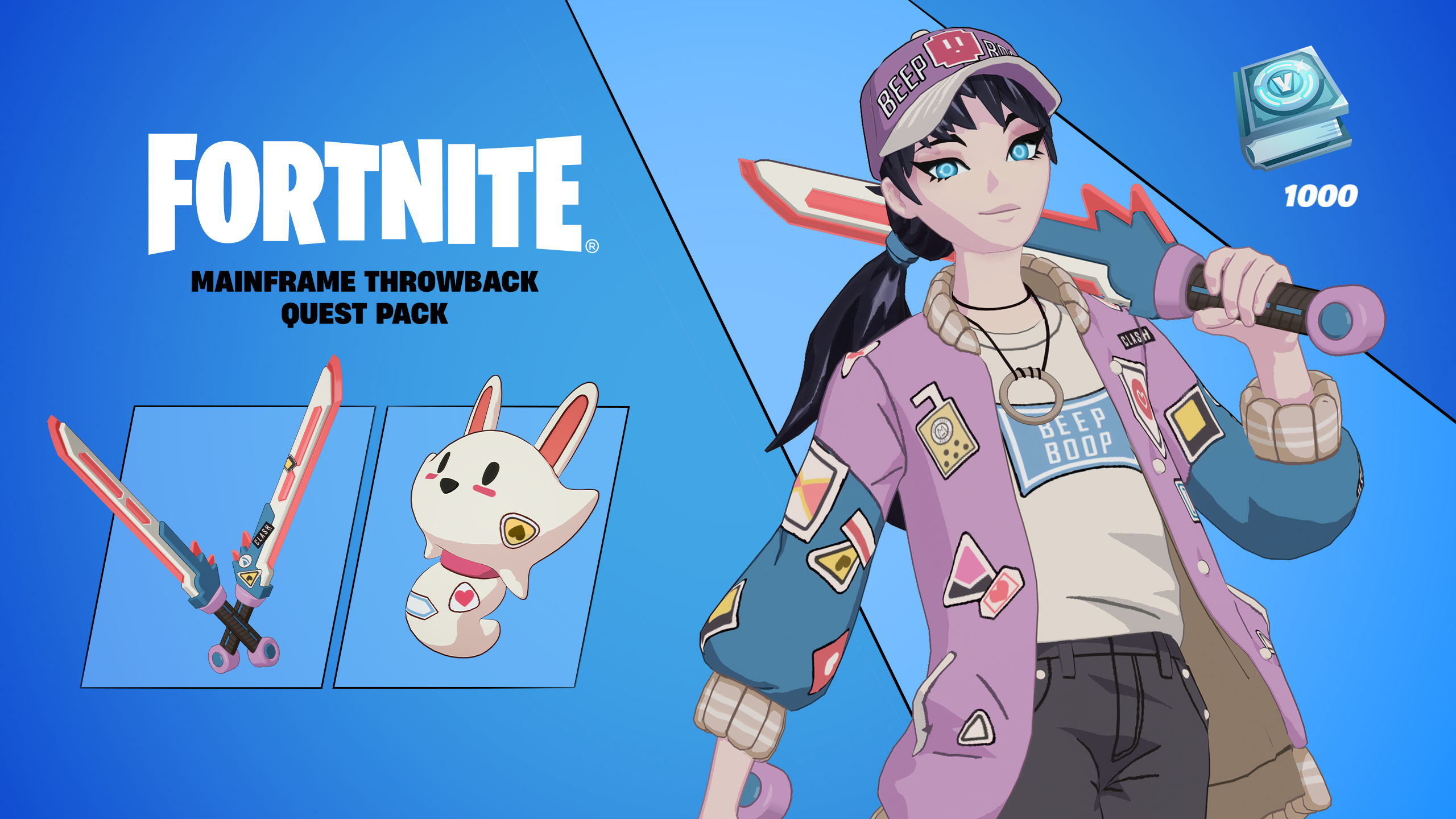 (18.07$) Fortnite - Mainframe Throwback Quest Pack DLC TR XBOX One / Xbox Series X|S CD Key